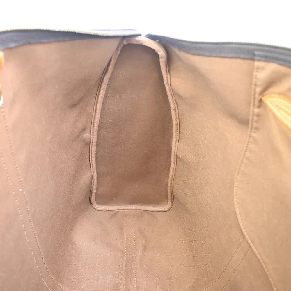 LOUIS VUITTON Flanerie 50 Shoulder Bag Monogram Leather Brown